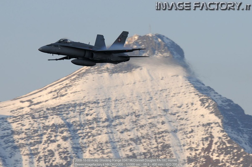 2008-10-09 Axalp Shooting Range 0347 McDonnell Douglas FA-18C Hornet